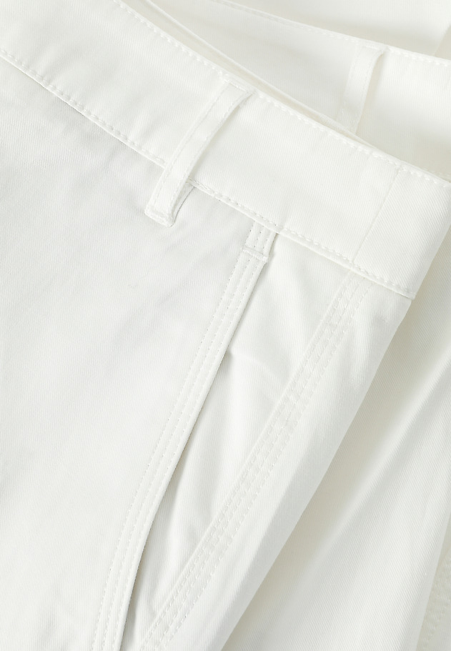 COTTON CUFFED TROUSERS - SEREMI COTTON CUFFED TROUSERS - SEREMI ECRU 5