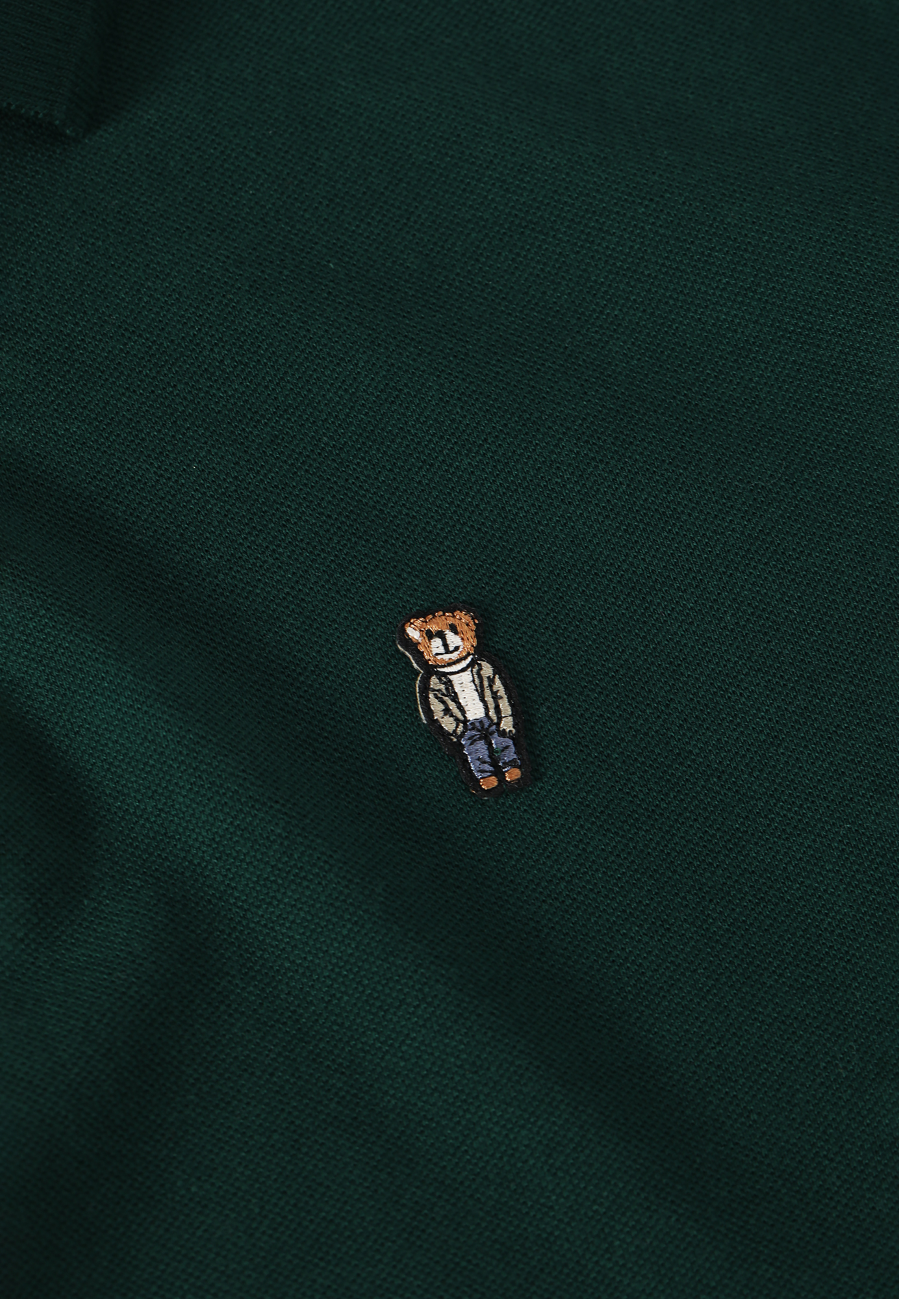 MĘSKA KOSZULA DZIANINOWA TYPU POLO Z NASZYWKĄ Z MISIEM USZATKIEM JAY