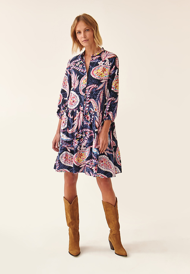 LADIES' SHORT DRESS MIRAMI LADIES' SHORT DRESS MIRAMI MULTICOLOR 2