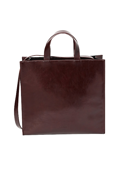 BURGUNDY VÁSÁRLÓ TÁSKA - BURGUNDY SHIMMER PIROS 2