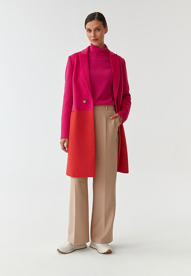 TWO-TONE LADIES’ COAT SOWIA 2 TWO-TONE LADIES’ COAT SOWIA 2 MULTIKOLOR 2
