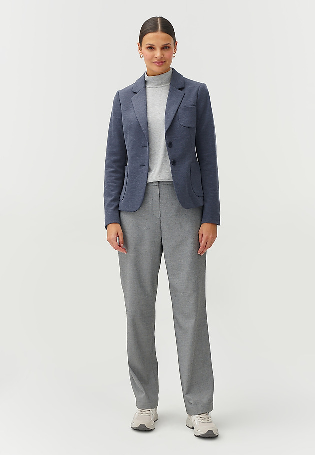 LADIES’ CLASSIC BLAZER - RAFO LADIES’ CLASSIC BLAZER - RAFO GRANATOWY 2