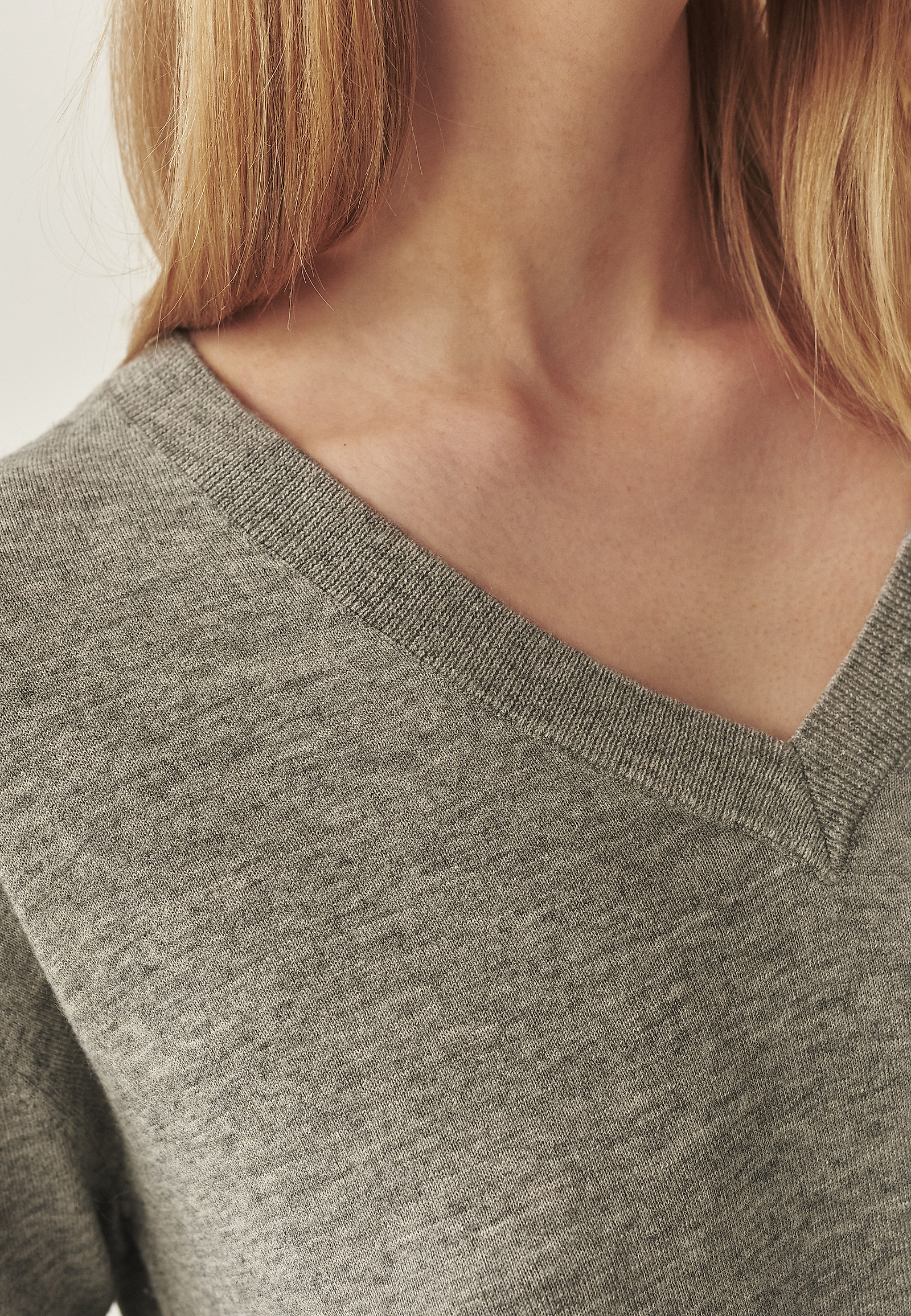 JUMPER TAILORAT DIN LANA -TESS JUMPER TAILORAT DIN LANA -TESS GRI 114528