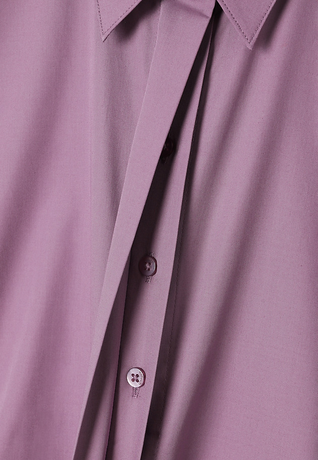 COTTON SHIRT DRESS - ALTEA COTTON SHIRT DRESS - ALTEA FIOLETOWY 9