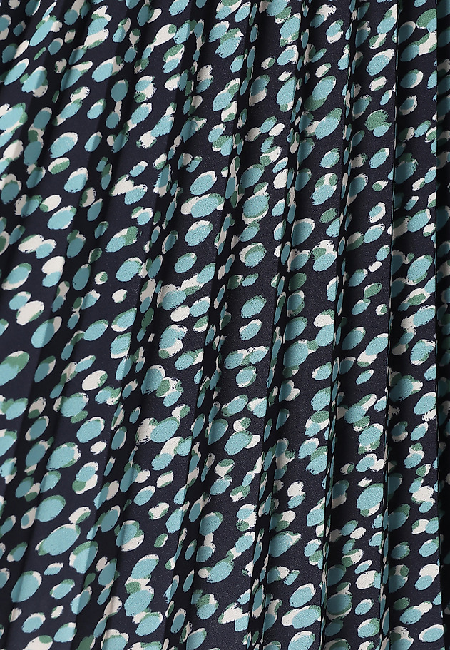 FABRIC PLEATED SKIRT WITH FINE PATTERN - RIDIO 2 FABRIC PLEATED SKIRT WITH FINE PATTERN - RIDIO 2 MULTIKOLOR 5