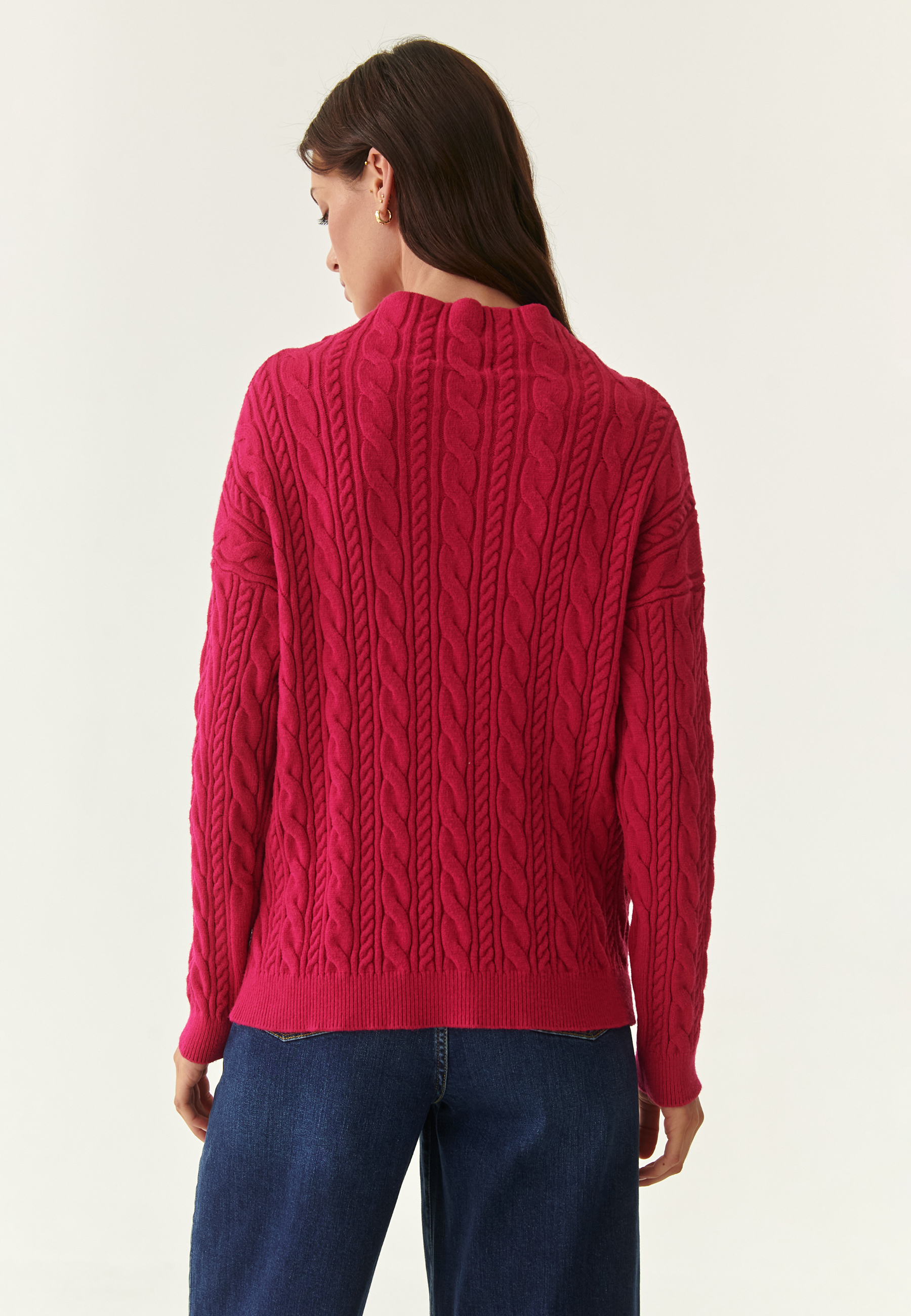 DAMSKI PULOVER Z ROLOJEM WENWENA 1