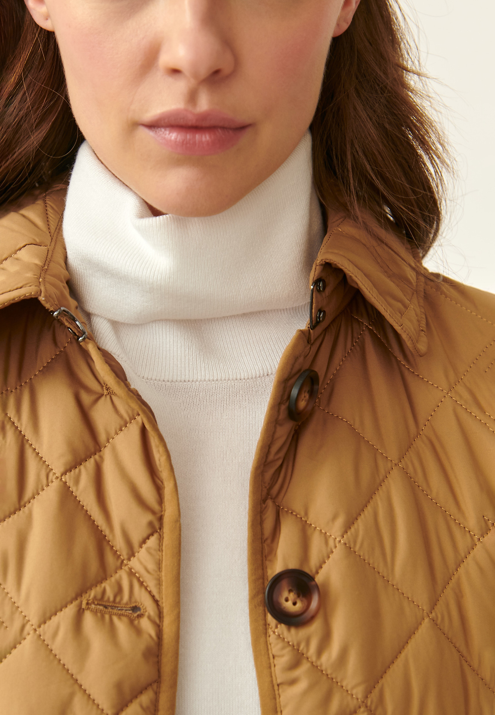 KURTKA DAMSKA TKANINOWA PIKOWANA PIKONI KURTKA DAMSKA TKANINOWA PIKOWANA PIKONI BEŻOWY 108827