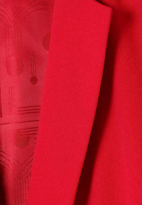 DÁMSKÉ SAKO S VYPASOVANÝM STŘIHEM – REMA ČERVENÁ 2