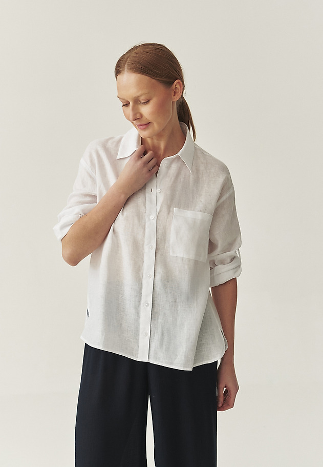 LEN KIMONO - HANNA LEN KIMONO - HANNA FEHÉR 2