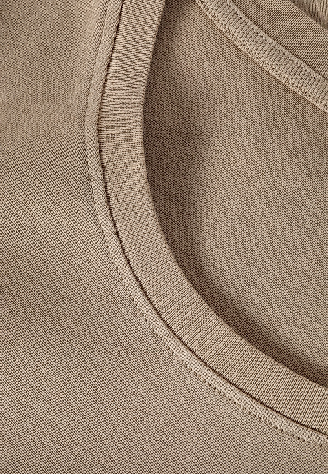 FITTED LADIES’ COTTON T-SHIRT - ANTONINA BEIGE 2