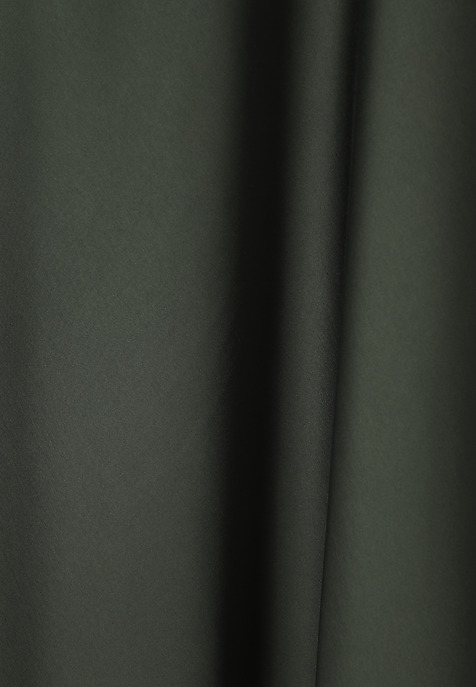 SATIN MIDI SKIRT - SATINI 7 GREEN 2