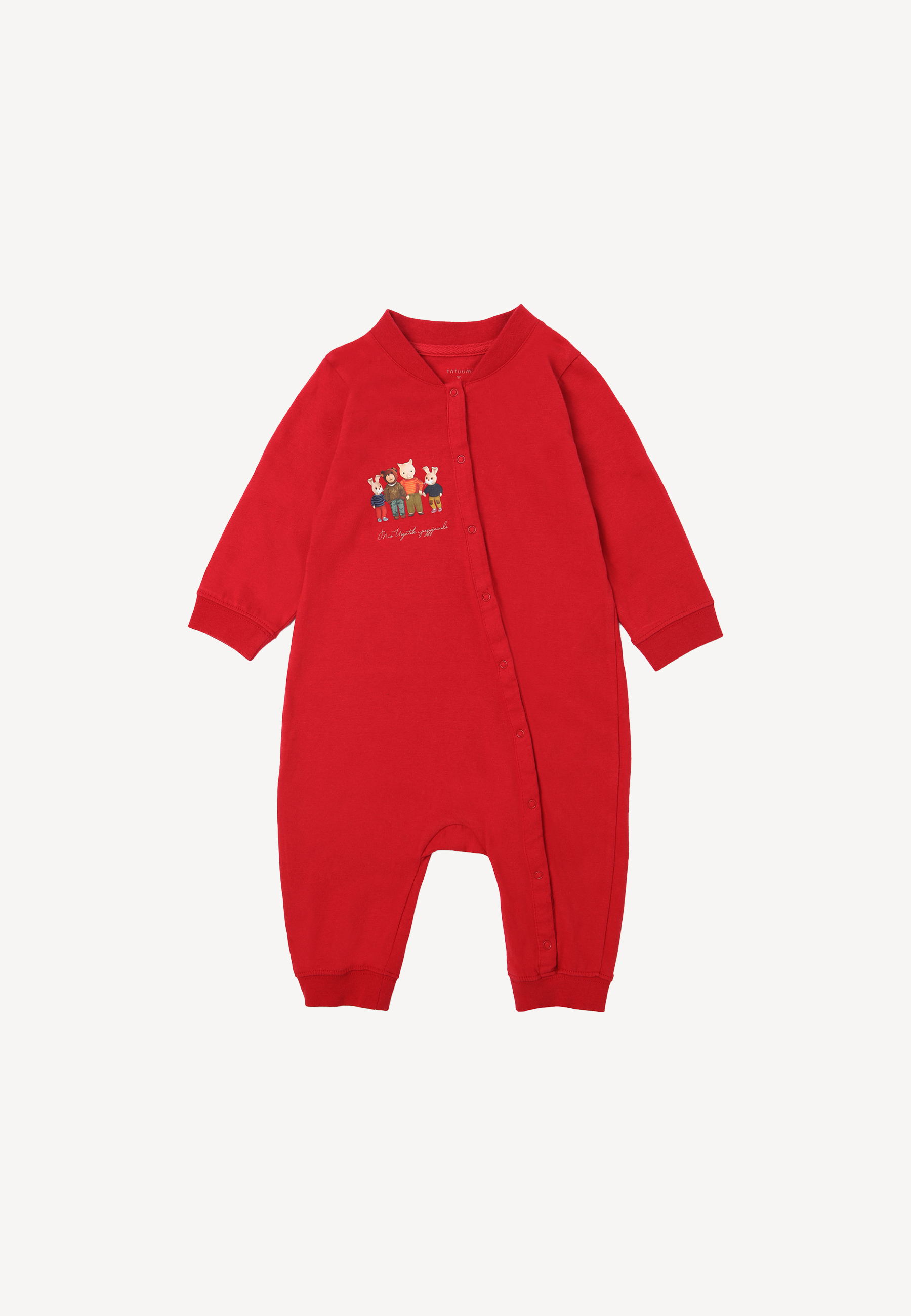 KOMBINEZON DZIEWCZĘCY NATASZA KIDS CZERWONY 2