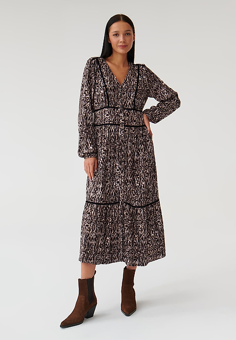 dámské šaty textilní ANLI dámské šaty textilní ANLI