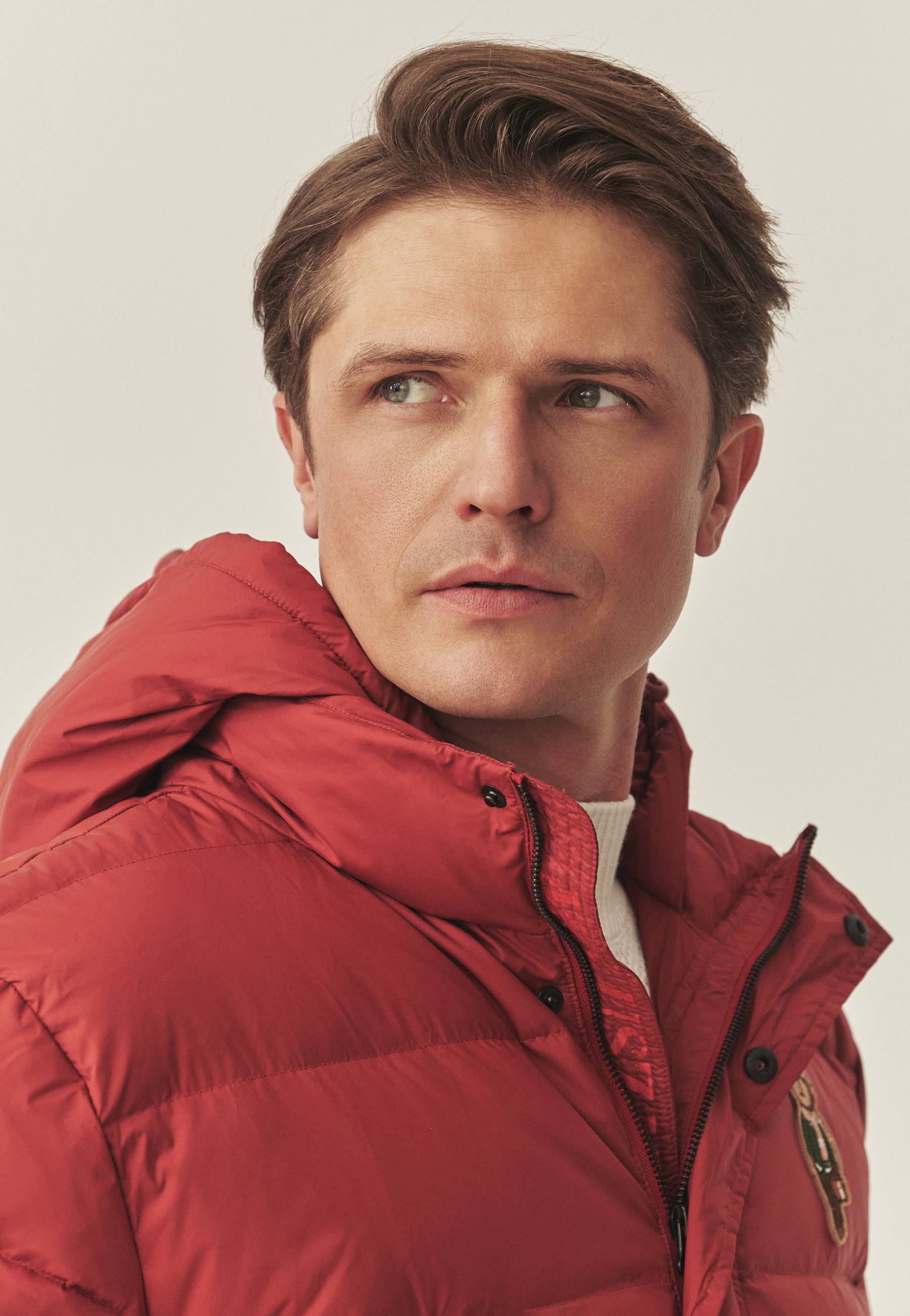 PUCHOWA KURTKA MĘSKA WATT CZERWONY 2