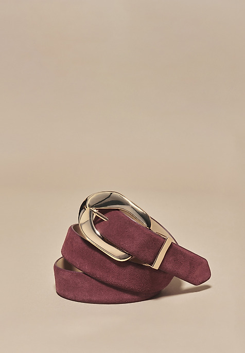 CUREA DIN PIELE DE MANGGA - ANJA ROȘU 2