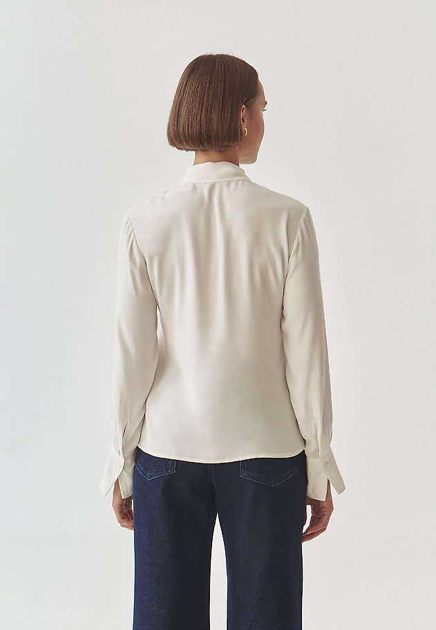 HÖLGYEK TEXTIL BLÚZ DÍSZÍTŐ KÖTÉNNYEL - CRAVA HÖLGYEK TEXTIL BLÚZ DÍSZÍTŐ KÖTÉNNYEL - CRAVA EKRÜ 3