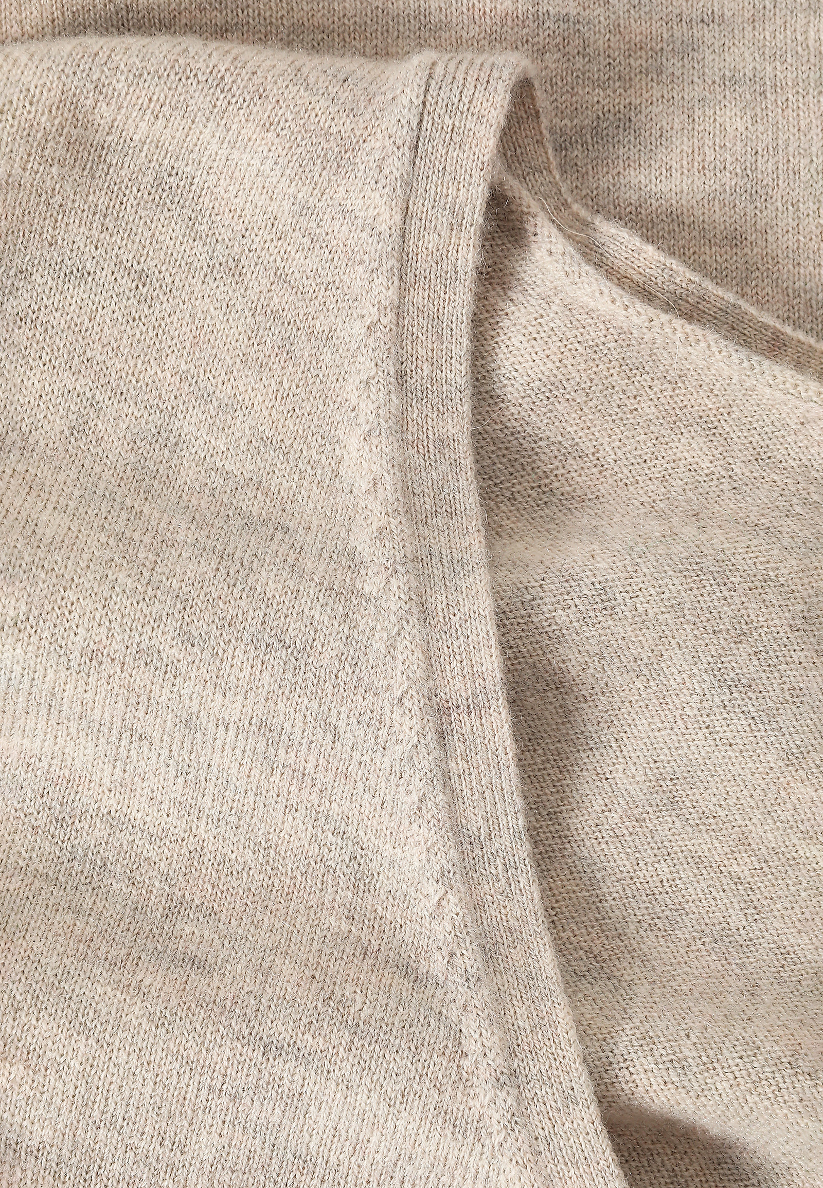 DZIANINOWA SUKIENKA O LUŹNYM KROJU - HOPE DZIANINOWA SUKIENKA O LUŹNYM KROJU - HOPE BEŻOWY 101181