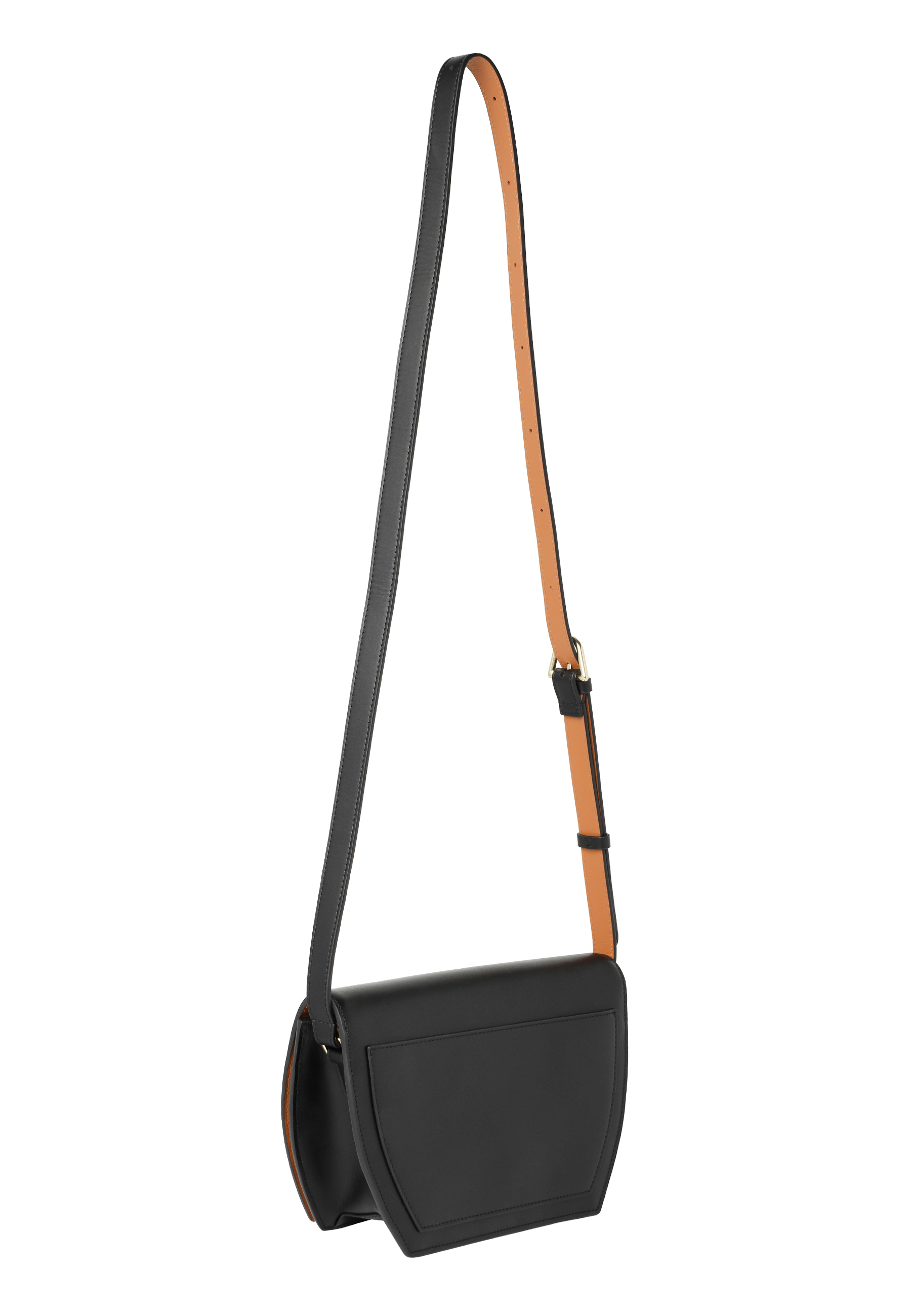 KOŽENÁ DÁMSKA KABELKA – KAEL ČIERNA 2