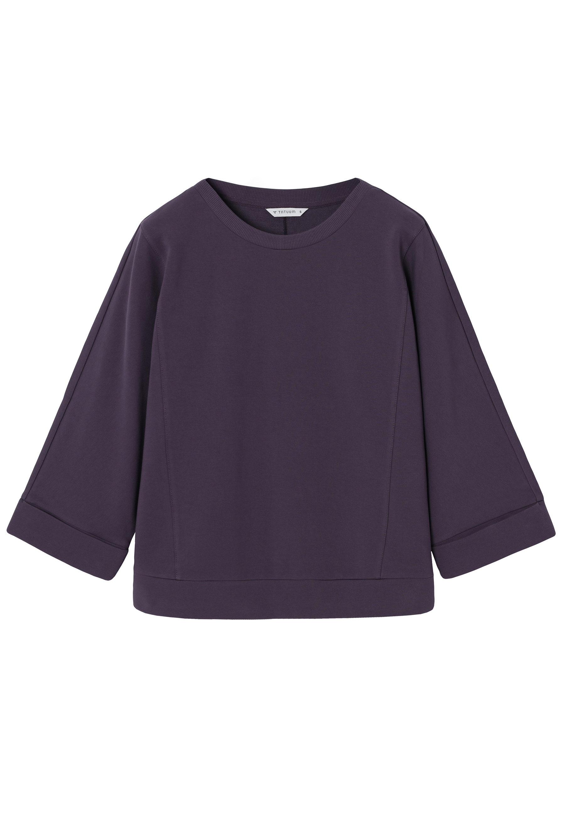 DZIANINOWA BLUZA Z BAWEŁNĄ -SULEN