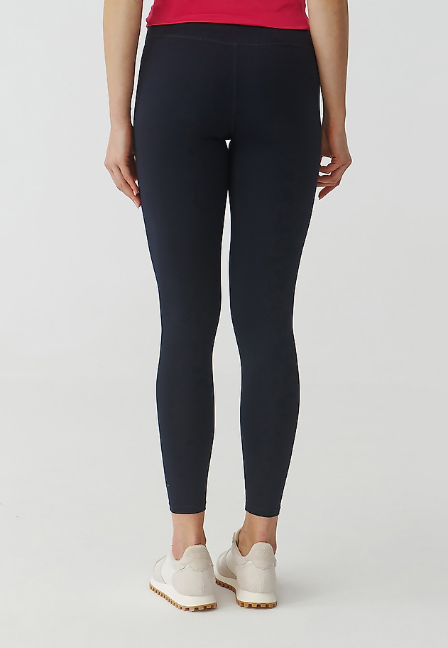 SPORTOWE SPODNIE DAMSKIE TYPU LEGGINSY - LEA SPORTOWE SPODNIE DAMSKIE TYPU LEGGINSY - LEA GRANATOWY 3