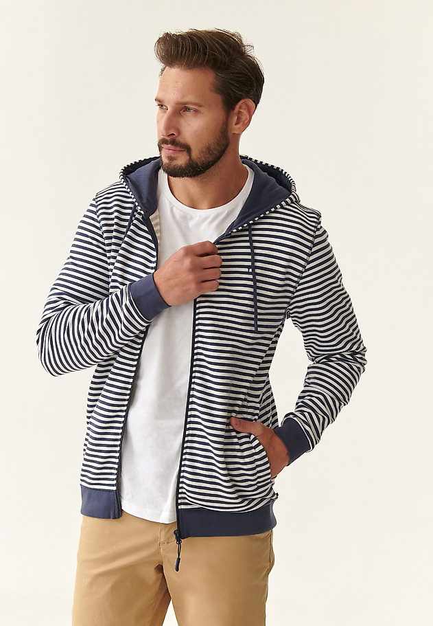MĘSKA BLUZA NA SUWAK KENY MĘSKA BLUZA NA SUWAK KENY GRANATOWY 1