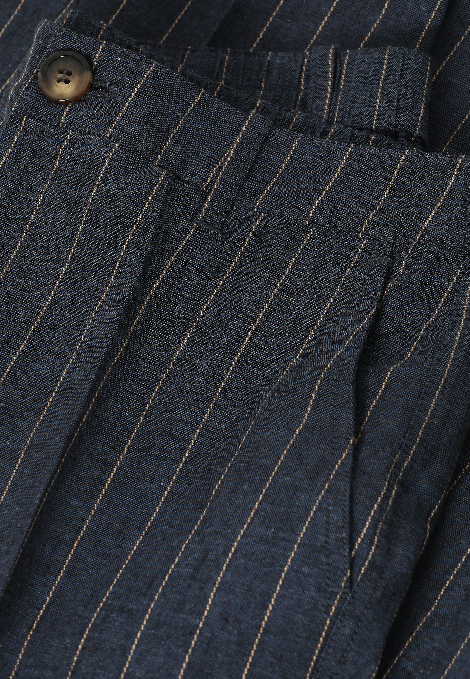 LINEN-BLEND TROUSERS - SEREMIO
