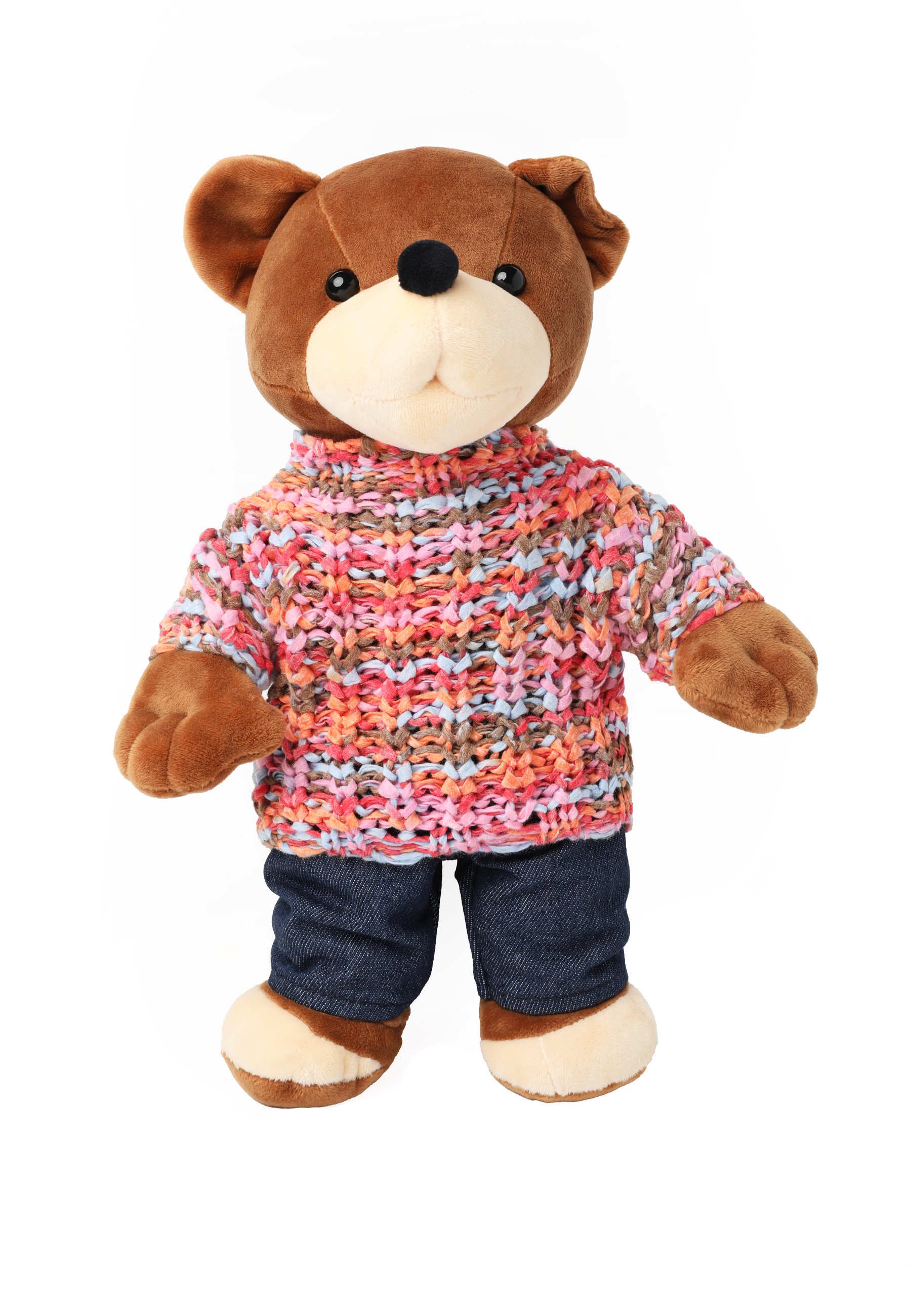 PLUSZOWY MIŚ USZATEK - TOY-BEAR 5 BEŻOWY 2