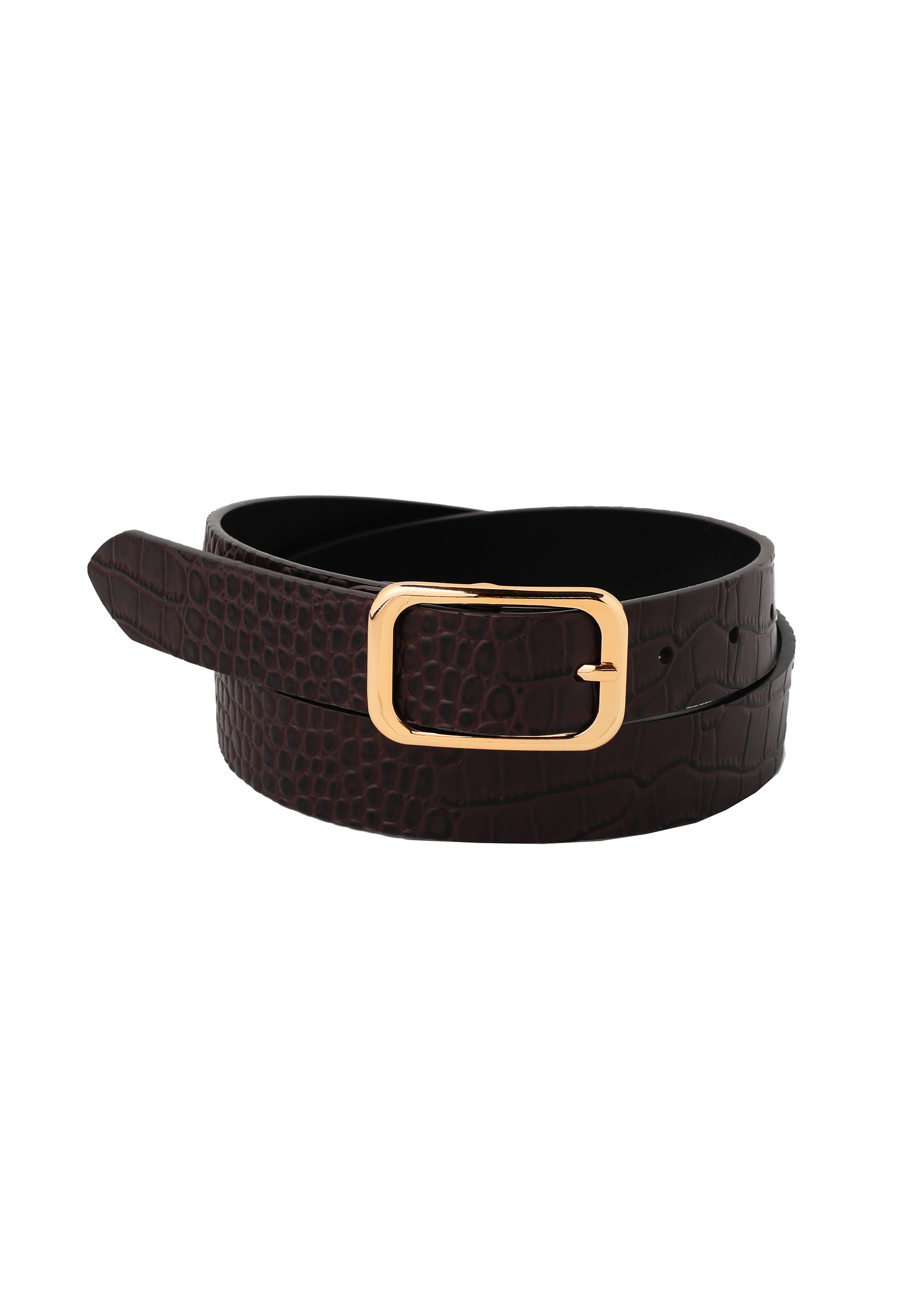 CUREA DIN PIEL CU MODELE EMBOSSATE - SONJA