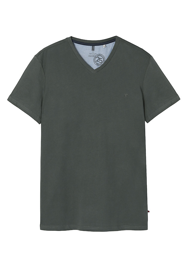 KLASYCZNY T-SHIRT MĘSKI LUCK KLASYCZNY T-SHIRT MĘSKI LUCK ZIELONY 5