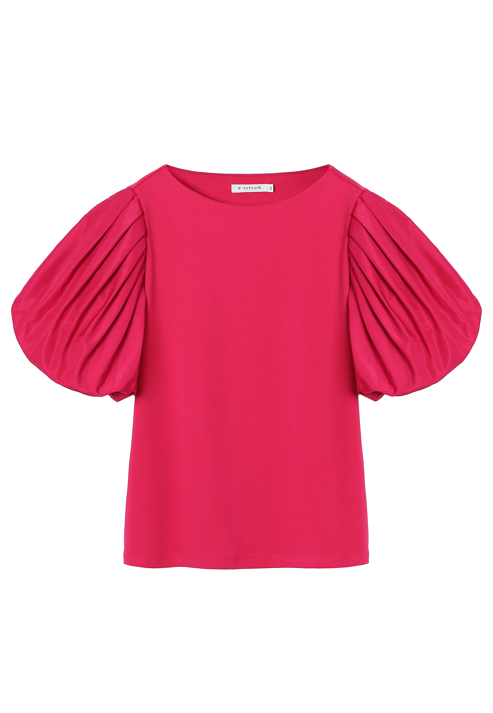 COTTON BLOUSE WITH BALLOON SLEEVES - MENORIA 2 COTTON BLOUSE WITH BALLOON SLEEVES - MENORIA 2 PINK 118824