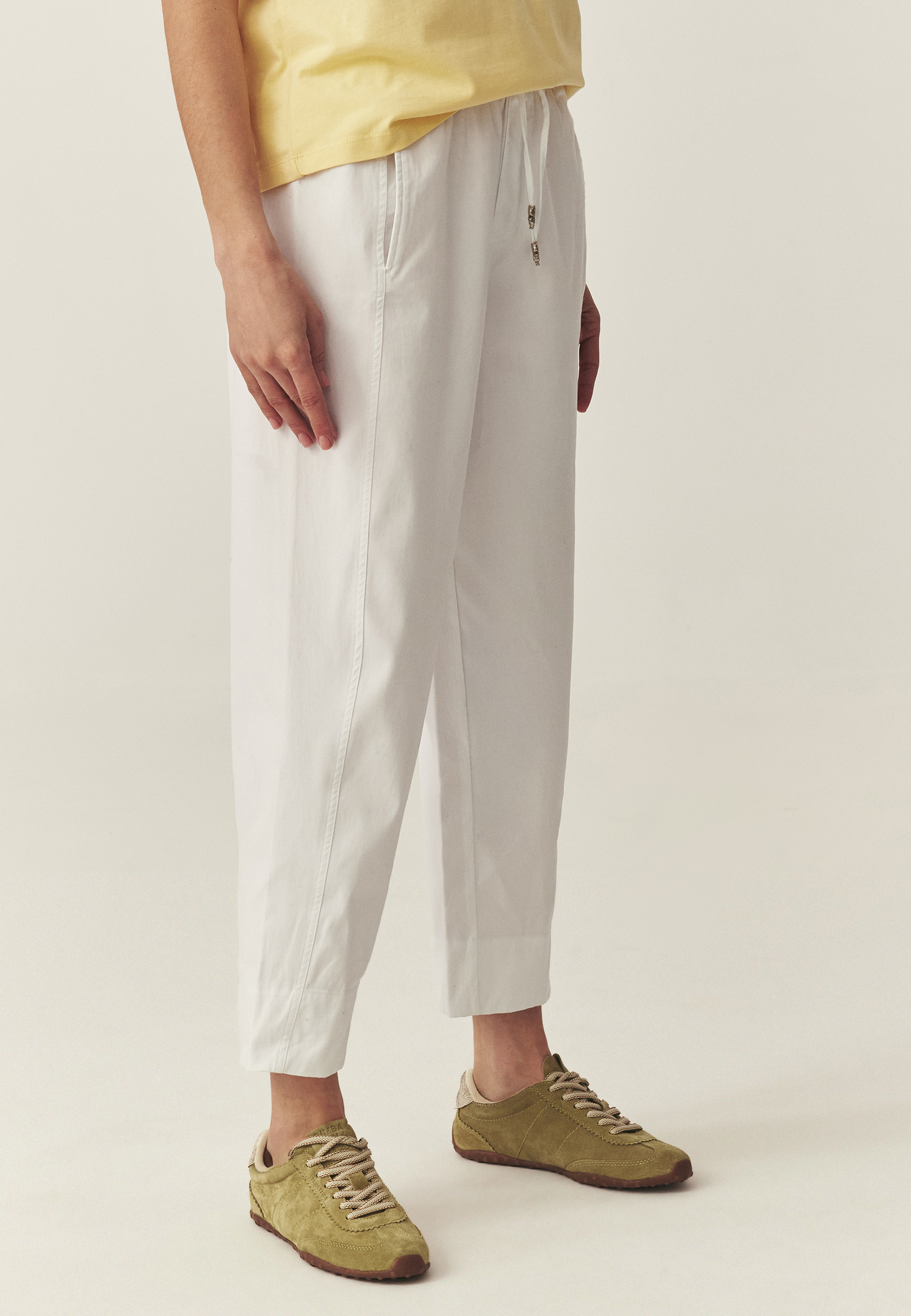 spodnie damskie tkaninowe SERDI 2