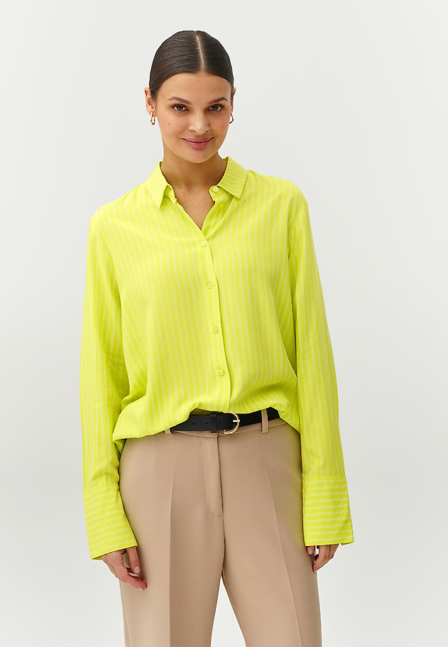 LADIES’ STRIPED TUNIC SHIRT - MALIBU 1 LADIES’ STRIPED TUNIC SHIRT - MALIBU 1 ZIELONY 3
