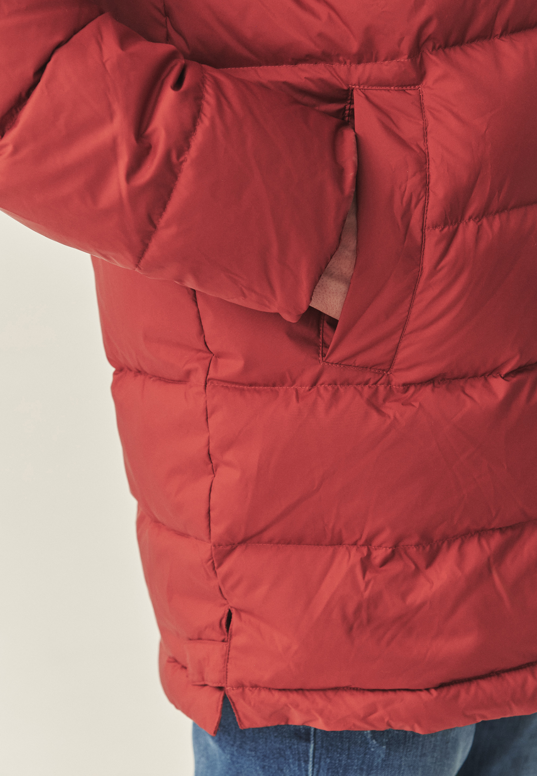 PUCHOWA KURTKA MĘSKA WATT CZERWONY 2