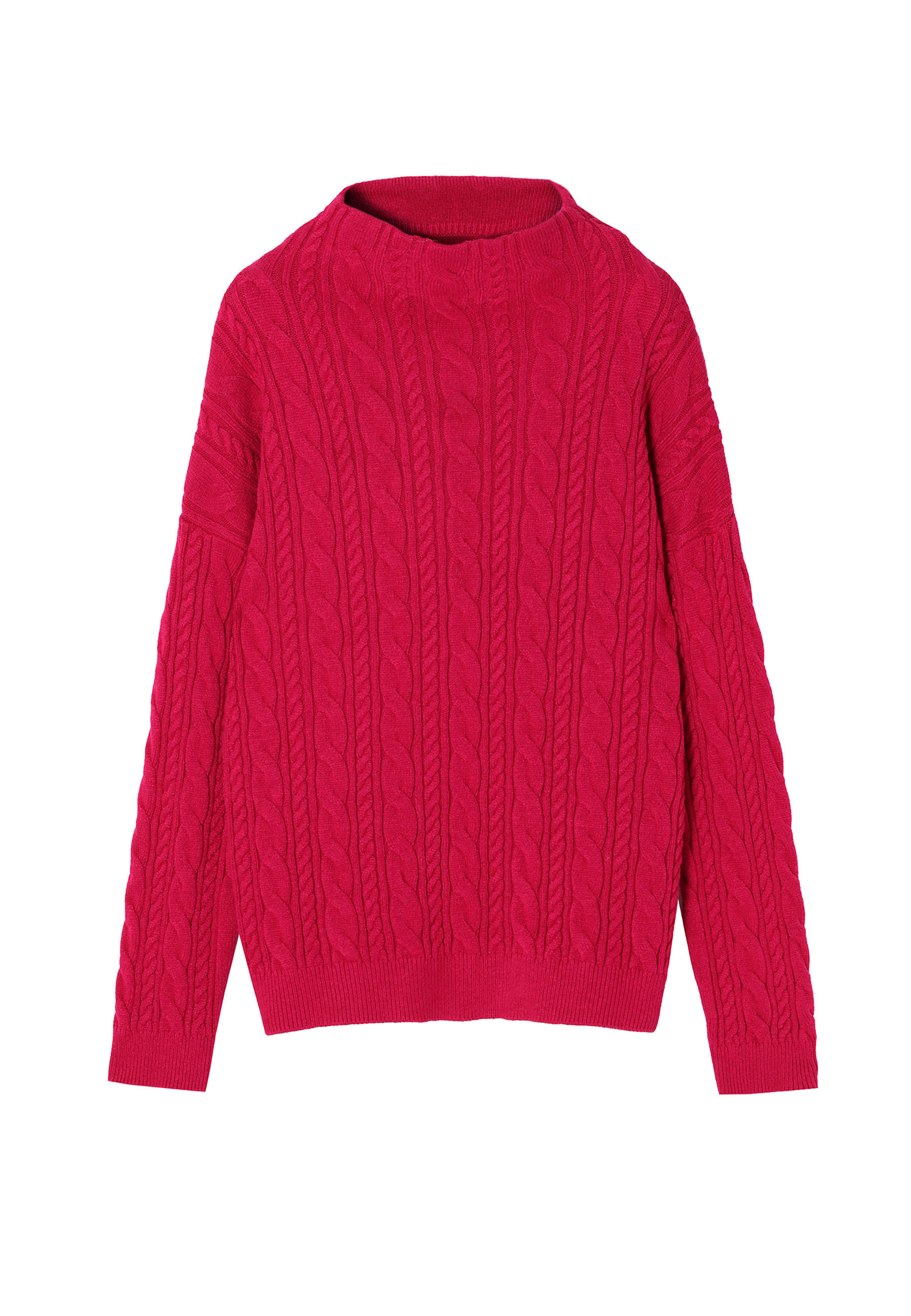 DAMSKI PULOVER Z ROLOJEM WENWENA 1