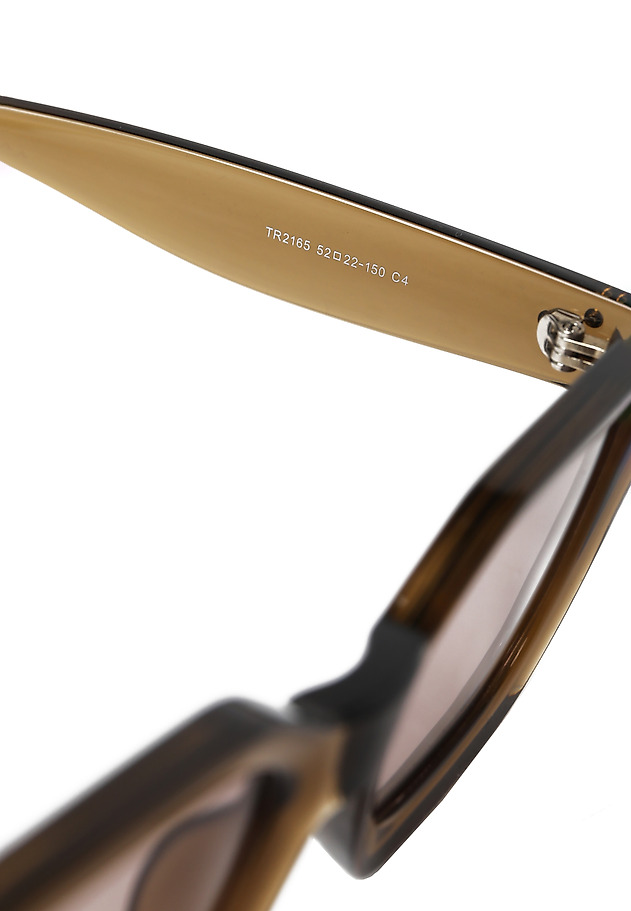 CLASSIC LADIES' SUNGLASSES - GIA CLASSIC LADIES' SUNGLASSES - GIA BRĄZOWY 3