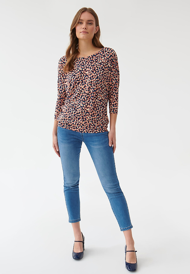 BLUZĂ DE DAMĂ TRICOTATĂ CU MODEL DOROTEA BLUZĂ DE DAMĂ TRICOTATĂ CU MODEL DOROTEA MULTICOLOR 2