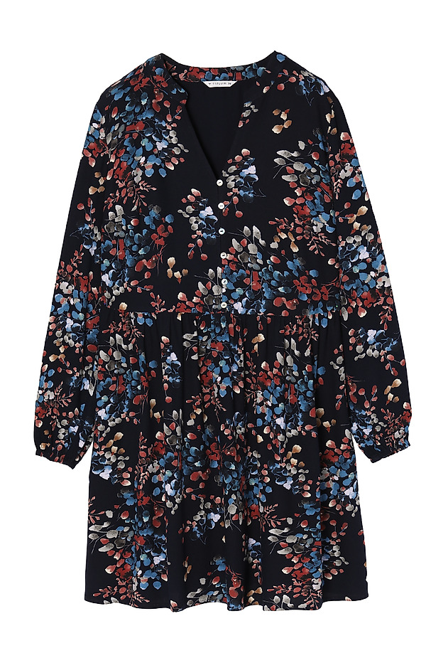 ROCHIE CU MODEL DIN VISCOZĂ CERTIFICATĂ STRAKMI ROCHIE CU MODEL DIN VISCOZĂ CERTIFICATĂ STRAKMI MULTICOLOR 4