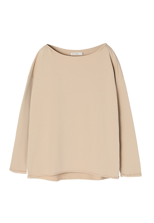 BLUZA DAMSKA OVERSIZOWA MALI BLUZA DAMSKA OVERSIZOWA MALI BEŻOWY 6