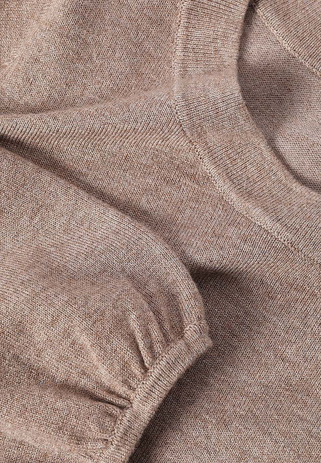 KNITTED COTTON DRESS - LUSA 1 KNITTED COTTON DRESS - LUSA 1 BEIGE 2