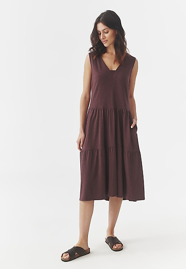 LADIES’ MIDI DRESS WITH A FRILL - SUSANA LADIES’ MIDI DRESS WITH A FRILL - SUSANA