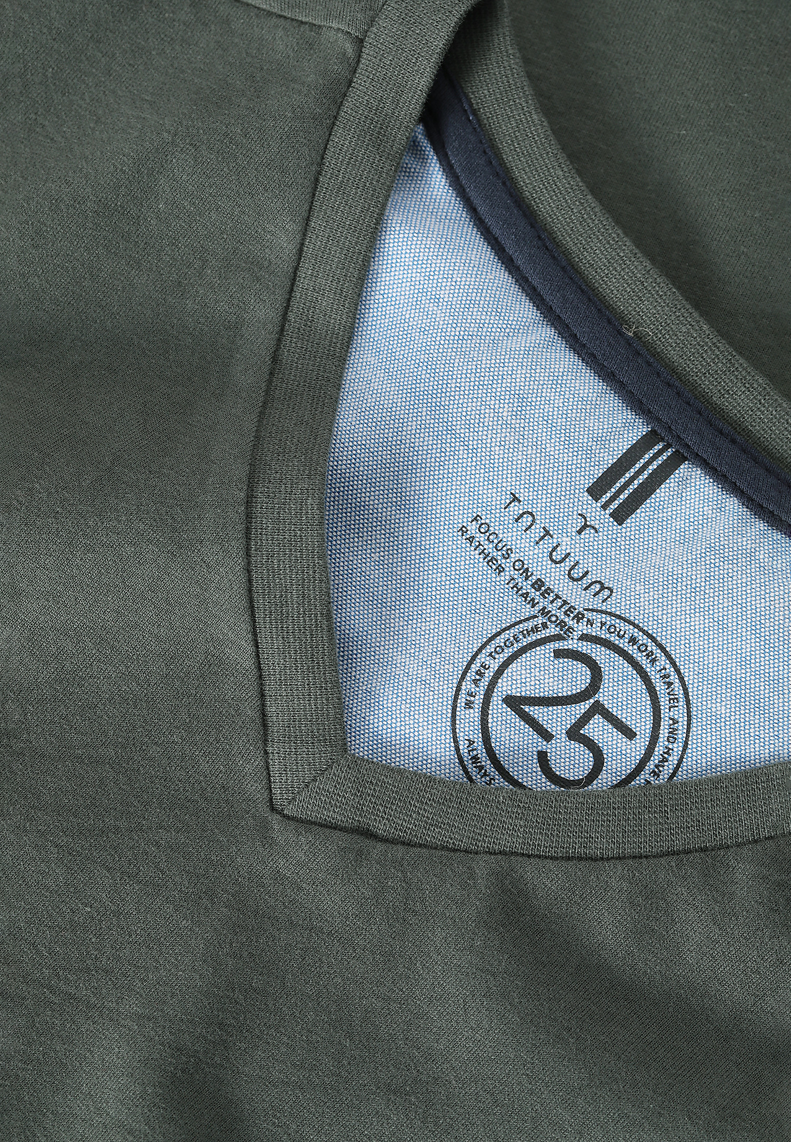 KLASYCZNY T-SHIRT MĘSKI LUCK KLASYCZNY T-SHIRT MĘSKI LUCK ZIELONY 81991