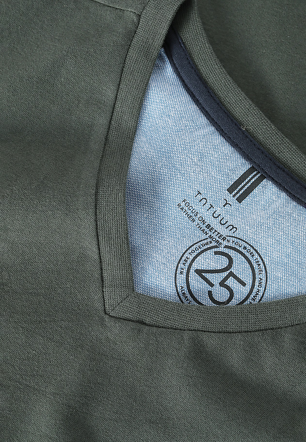 KLASYCZNY T-SHIRT MĘSKI LUCK KLASYCZNY T-SHIRT MĘSKI LUCK ZIELONY 6