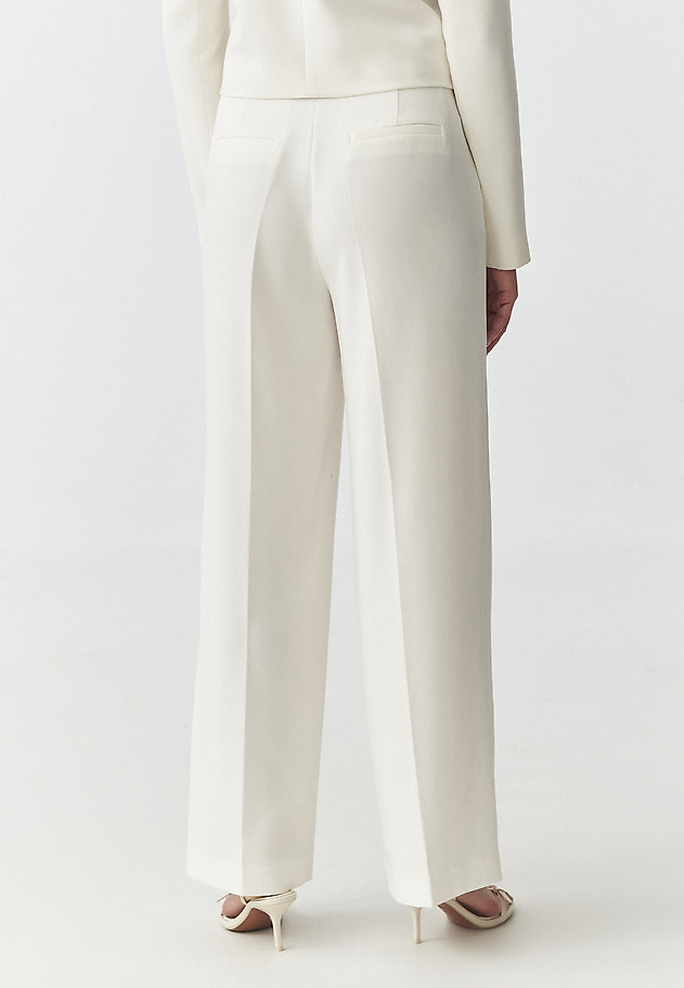 SUIT PANTS — MASDA 2 SUIT PANTS — MASDA 2 ECRU 3