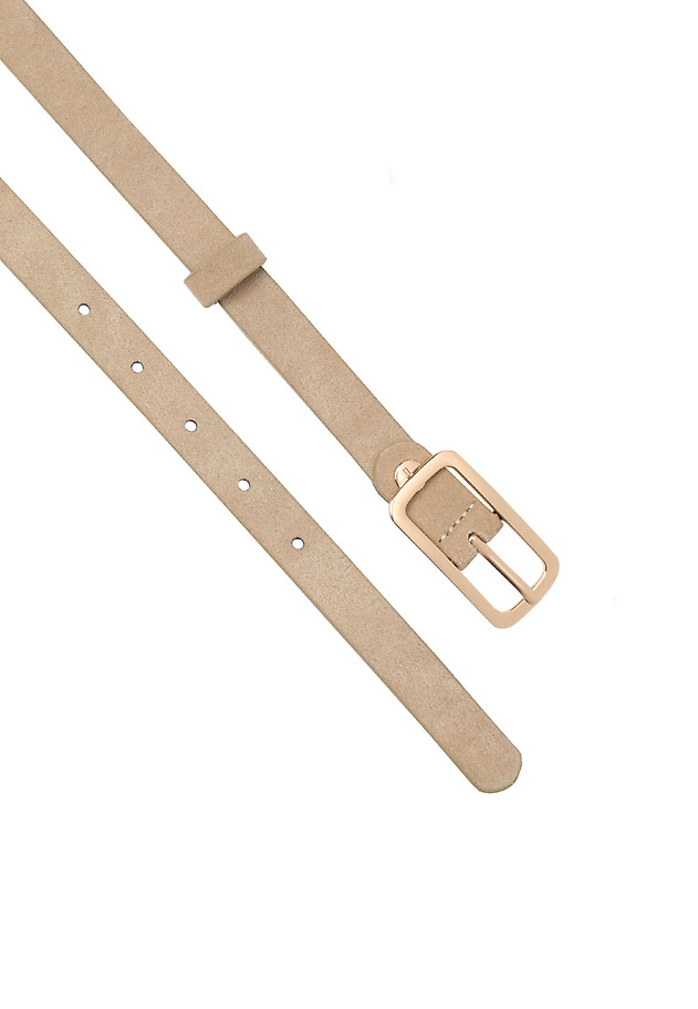 LADIES' SUEDE BELT — IMA LADIES' SUEDE BELT — IMA BEŻOWY 3