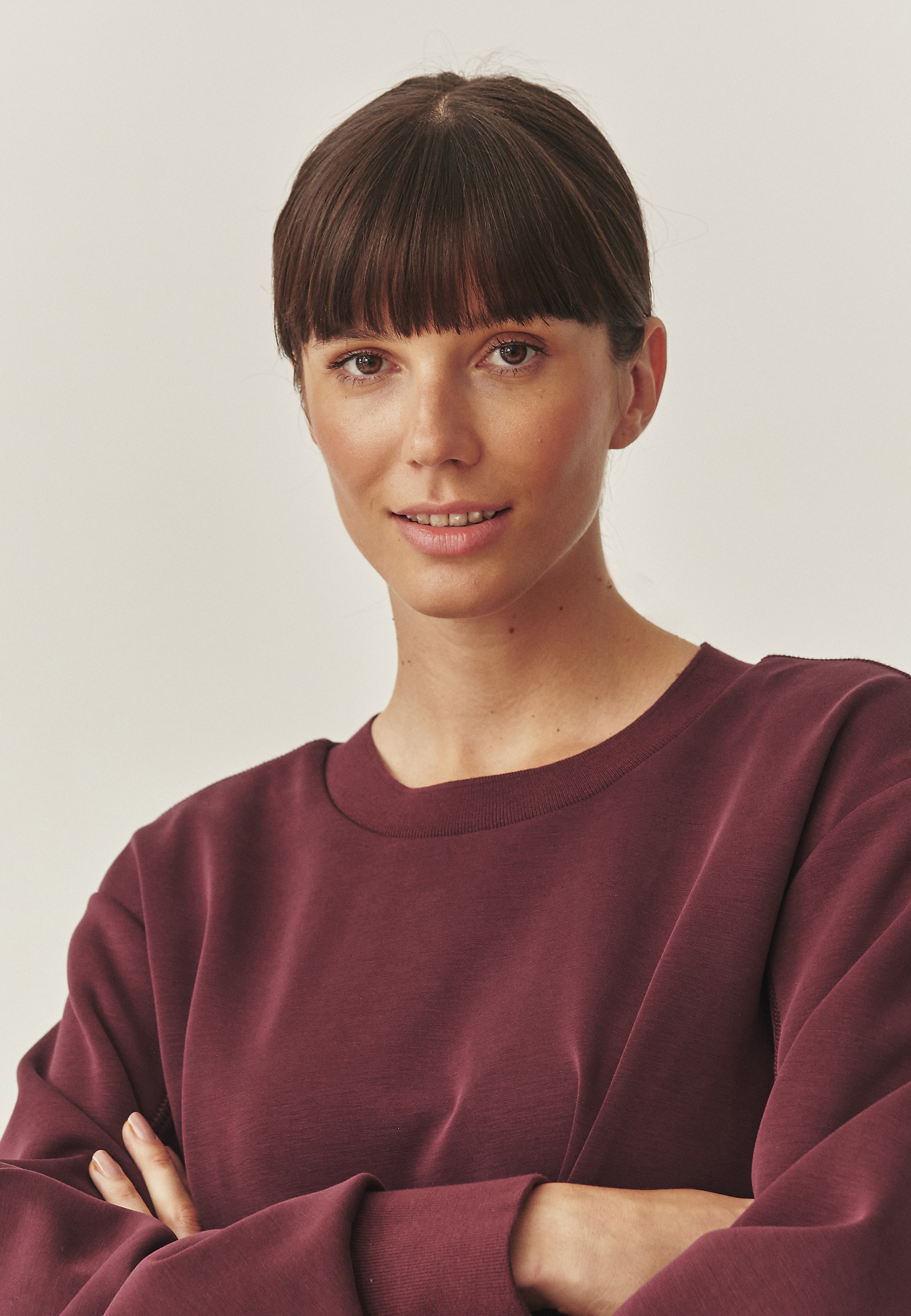 BUBBLE SWEATSHIRT Z MODALOM - BONKA 1 BUBBLE SWEATSHIRT Z MODALOM - BONKA 1 RDEČA 115108