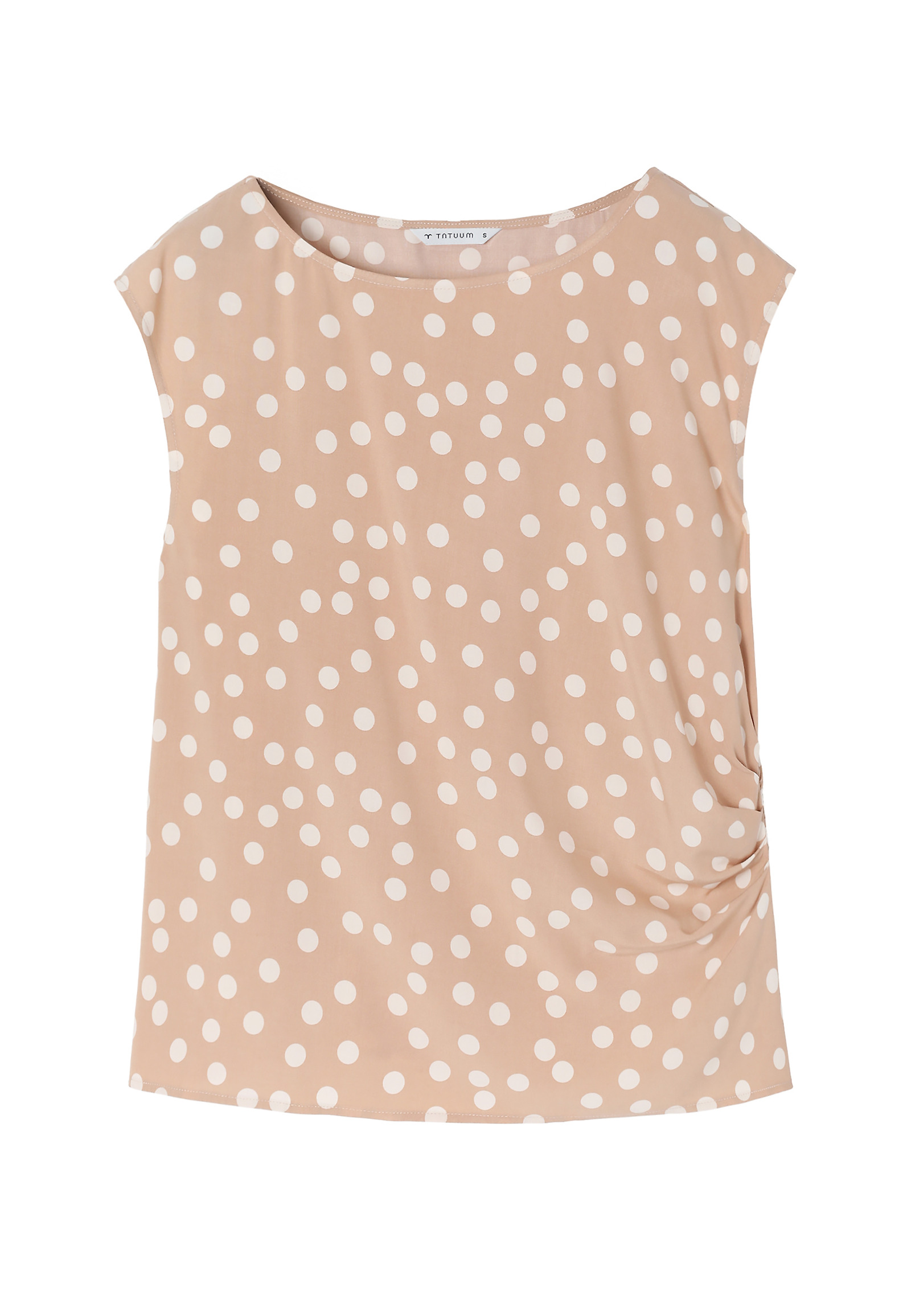 BLUZA IZ VISKOZE S PIKAMI - KOBIE BLUZA IZ VISKOZE S PIKAMI - KOBIE VEČBARVNA 104680