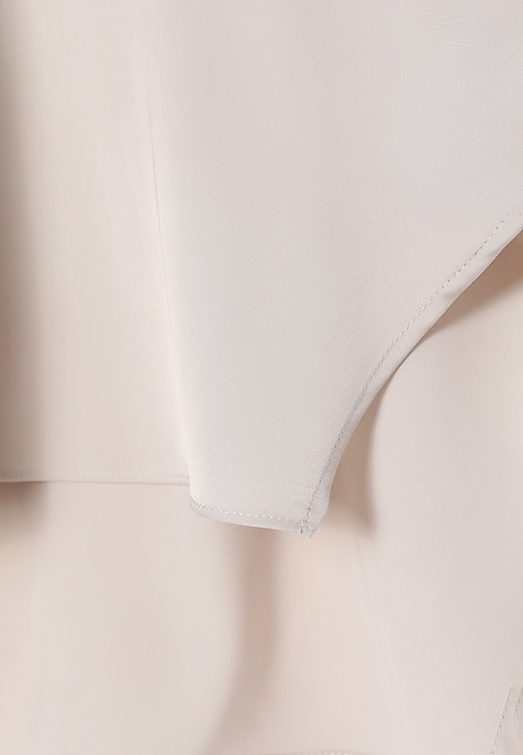 BLUZĂ DE DAMĂ, DIN SATIN, CU CROIALĂ OVERSIZE - IRMINA BEJ 2