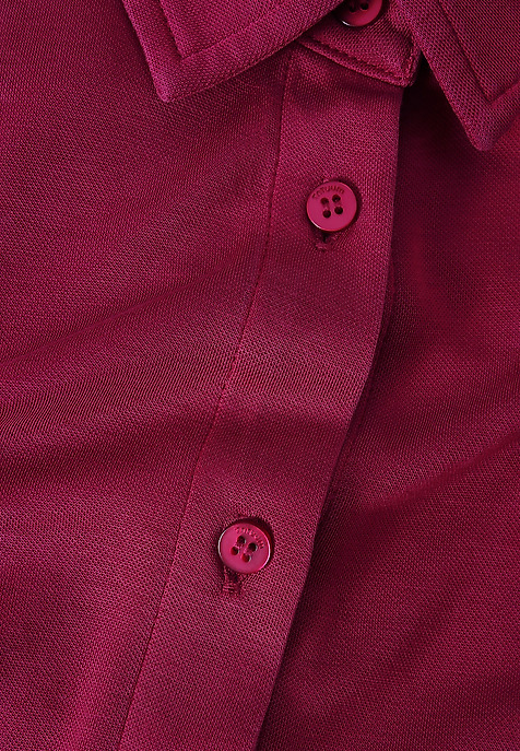 CĂMAȘĂ TRICOTATĂ DE DAMĂ, CU GULER — GANKO VIOLETĂ 2