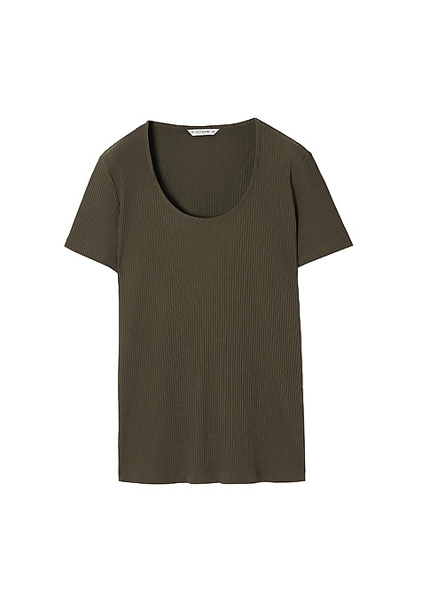SIMPLE LADIES' BLOUSE FILOMI KHAKI 2