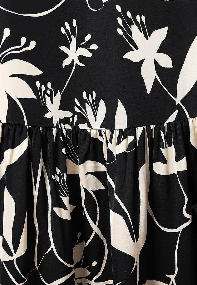 SATIN DRESS WITH HALTER NECKLINE — OROKONO SATIN DRESS WITH HALTER NECKLINE — OROKONO MULTIKOLOR 10